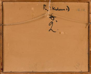 RAGNAR EKELUND, oil on board.