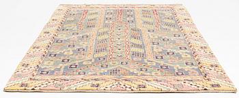 Märta Måås-Fjetterström, a carpet, "Almarna", knotted pile, 296 x 205 cm. Signed MMF.