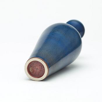 Berndt Friberg, a stoneware vase, Gustavsberg Studio 1963.