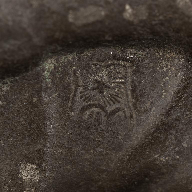Ljusstake, Petter Samuelsson Norén Hedemora 1772, Rokoko.