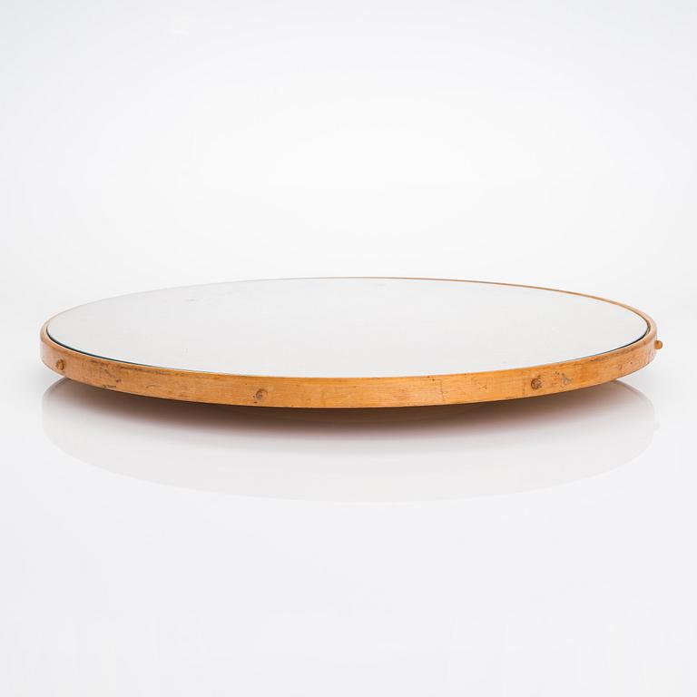 Alvar Aalto, tarjotin, "Lazy Susan" malli B91,  O.Y. Huonekalu-ja Rakennustyötehdas A.B.1900-luvun puoliväli.
