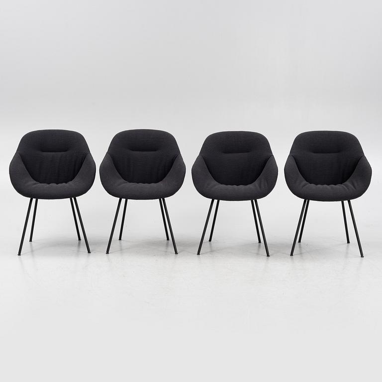 Hee Welling & HAY, karmstolar, 4 st, "AAC 127", About a Chair, HAY, Danmark.