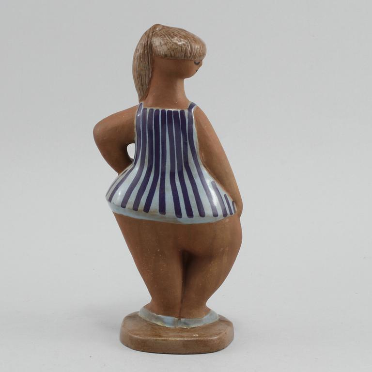 FIGURIN, stengods, Lisa Larson, Gustavsberg, 1900-talets andra hälft.
