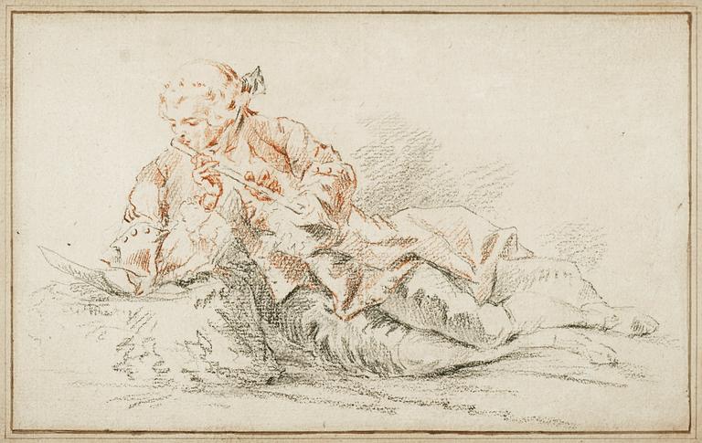 JACQUES ANDRÉ PORTAIL, Tillskriven. Kritteckning, ej signerad.