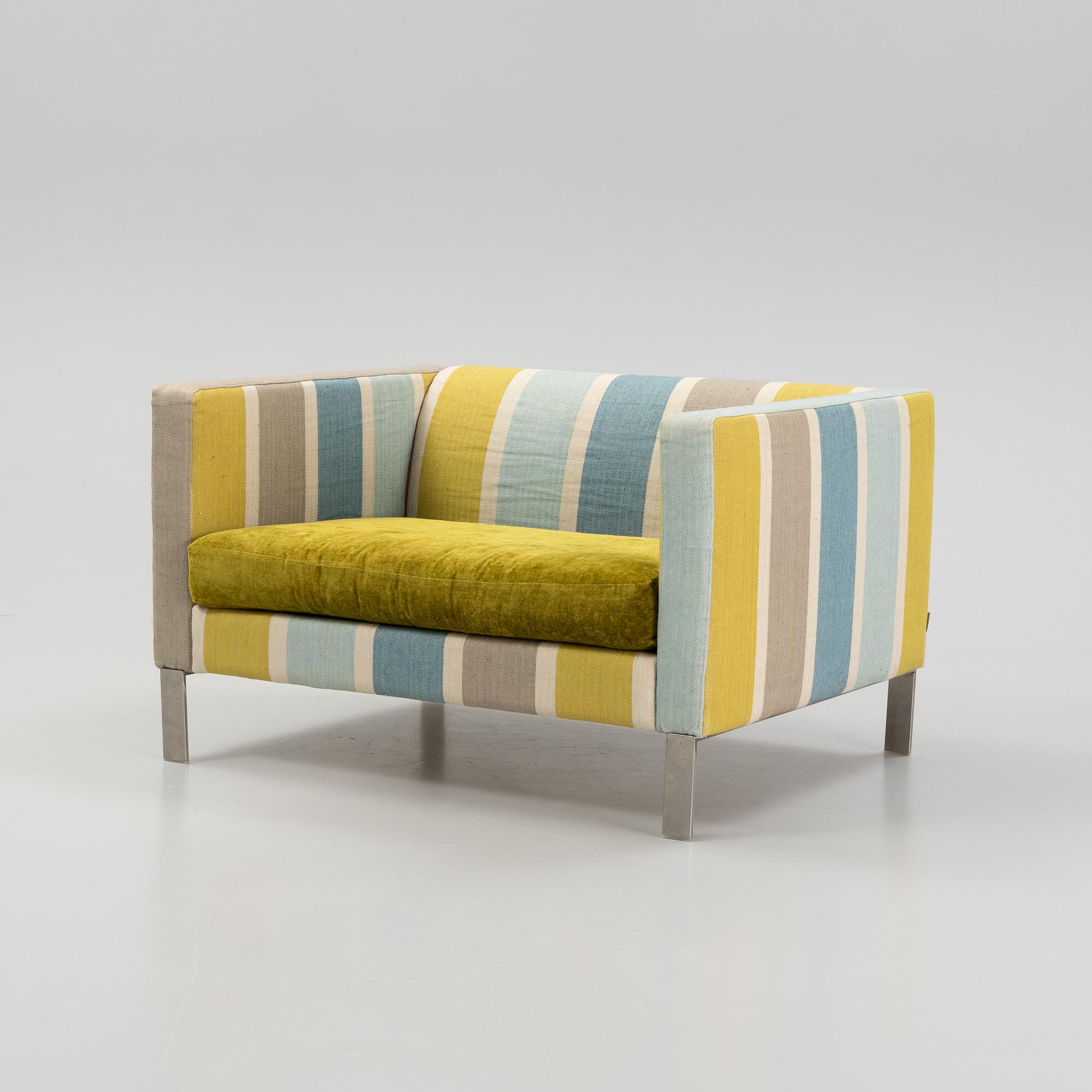 An armchair, Designers Guild Furniture, England.