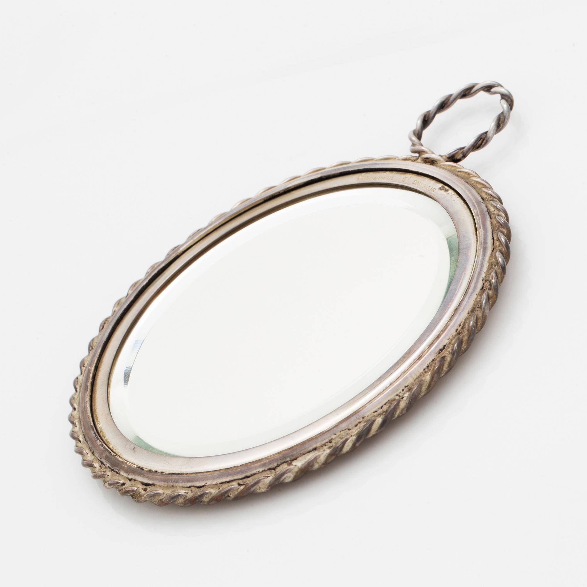 Small mirror, Tiffany & Co, silver.