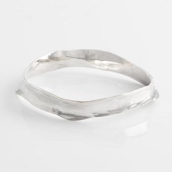 Claës E. Giertta, armband sterlingsilver, Stockholm 1984.