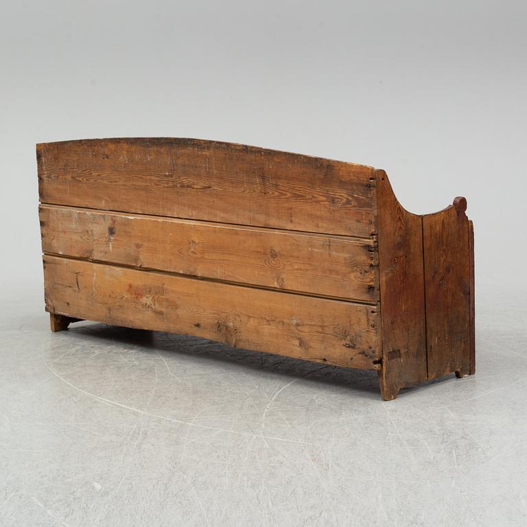 FÅLLBÄNK, allmoge, 1800-tal.
