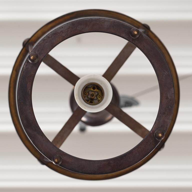 Erik Tidstrand, taklampa, modell "26140", Nordiska Kompaniet, 1920-tal.