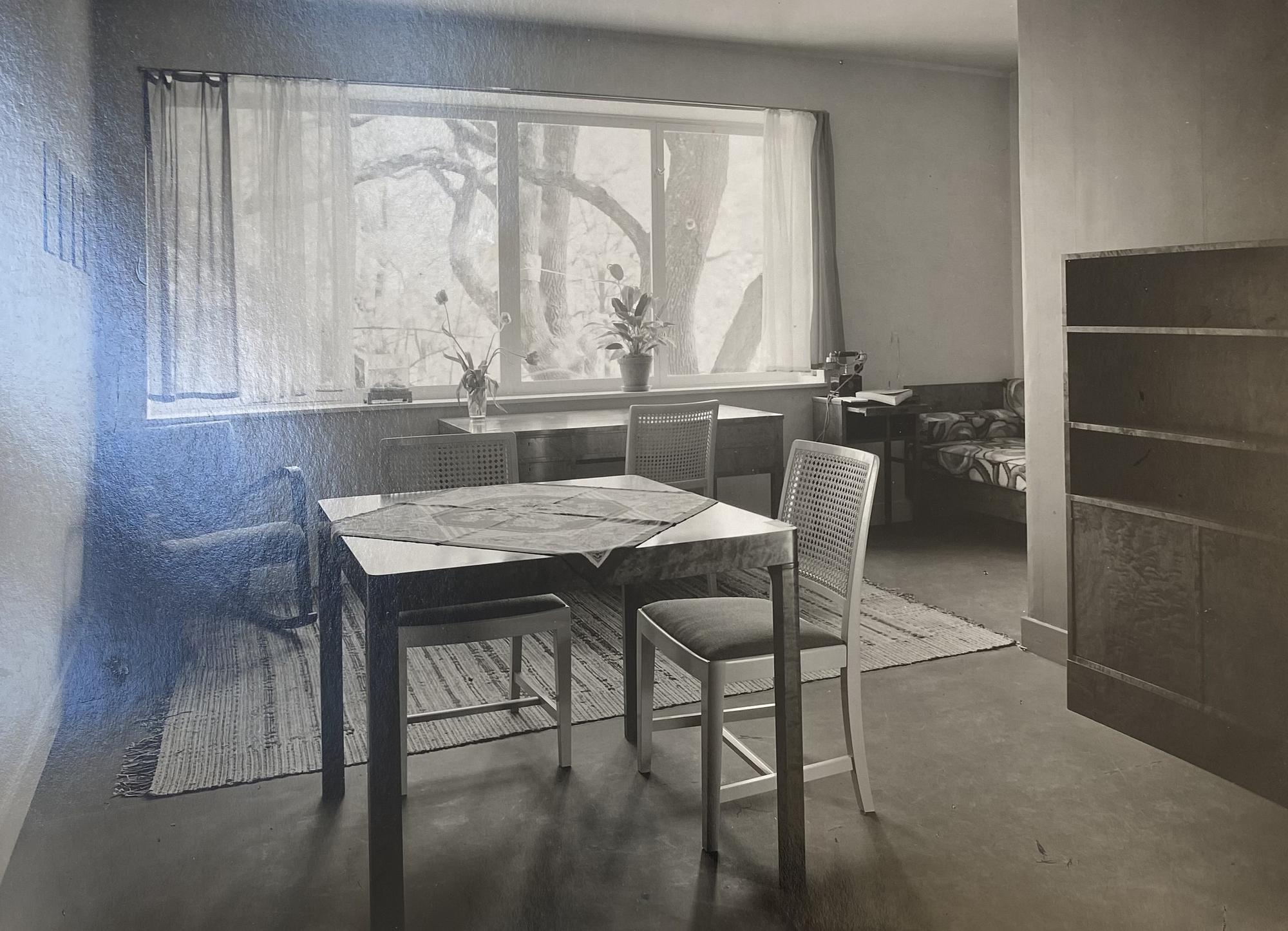 Osvald Almqvist, soffa, Svenska Möbelfabrikerna, Bodafors, för Stockholmsutställningen 1930.