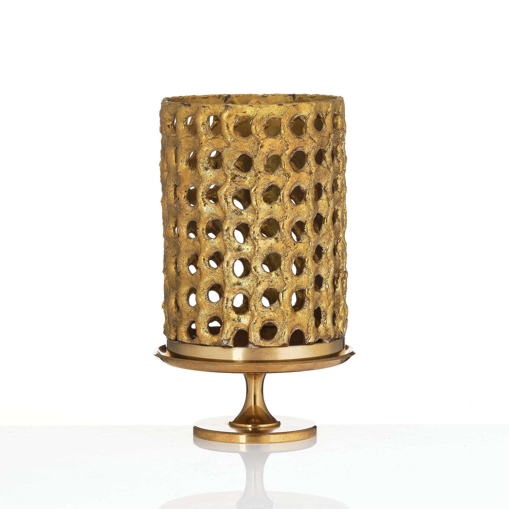 Pierre Forssell, ljuslykta, Skultuna, 1988.