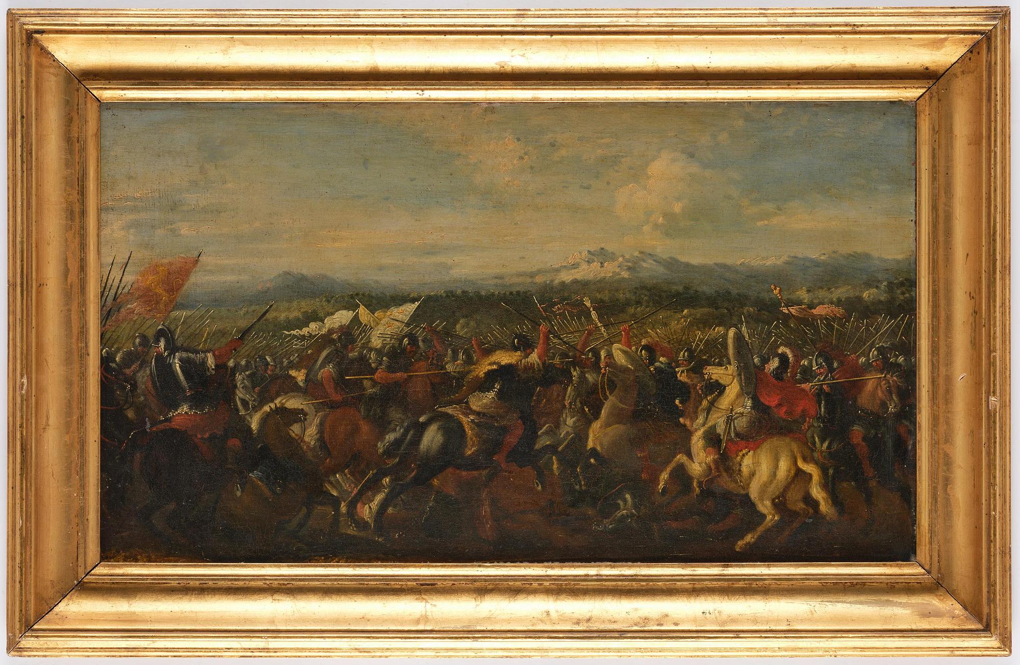 Francesco Graziani ("Ciccio"), circle of, Roman battle.