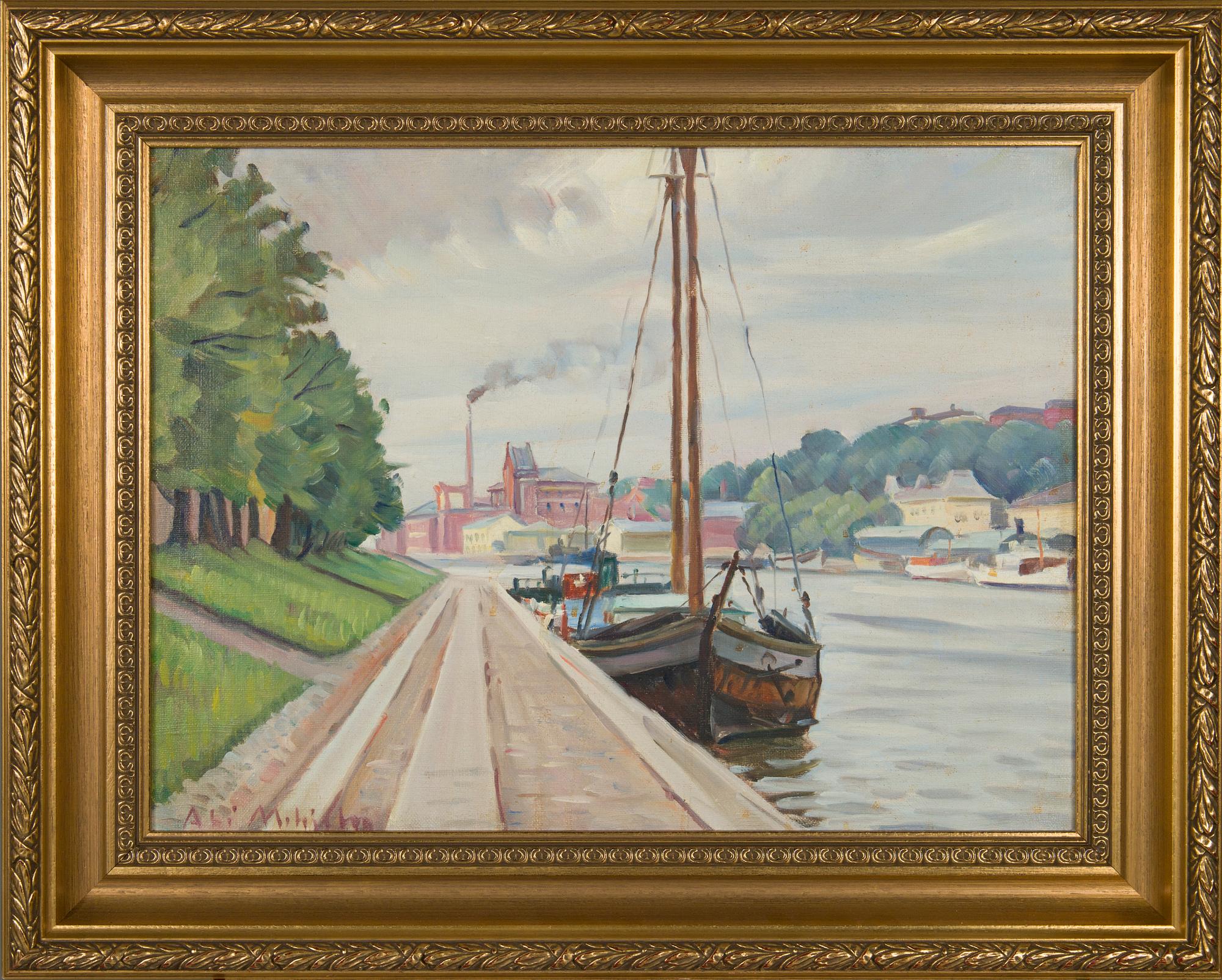 Ali Munsterhjelm, Aura å.