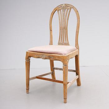 STOL, gustaviansk, omkring år 1800.