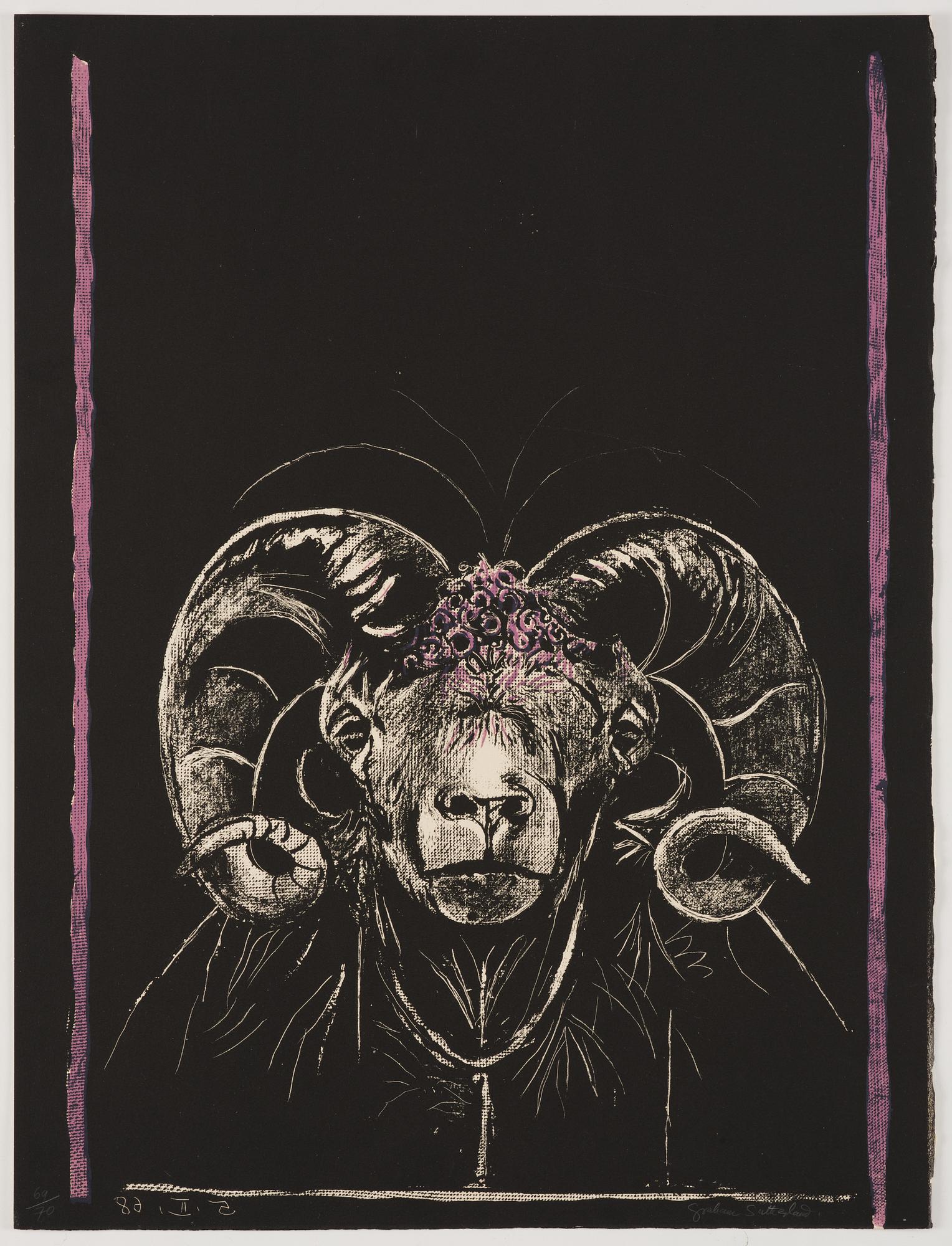 Graham Sutherland, "Ram's Head".