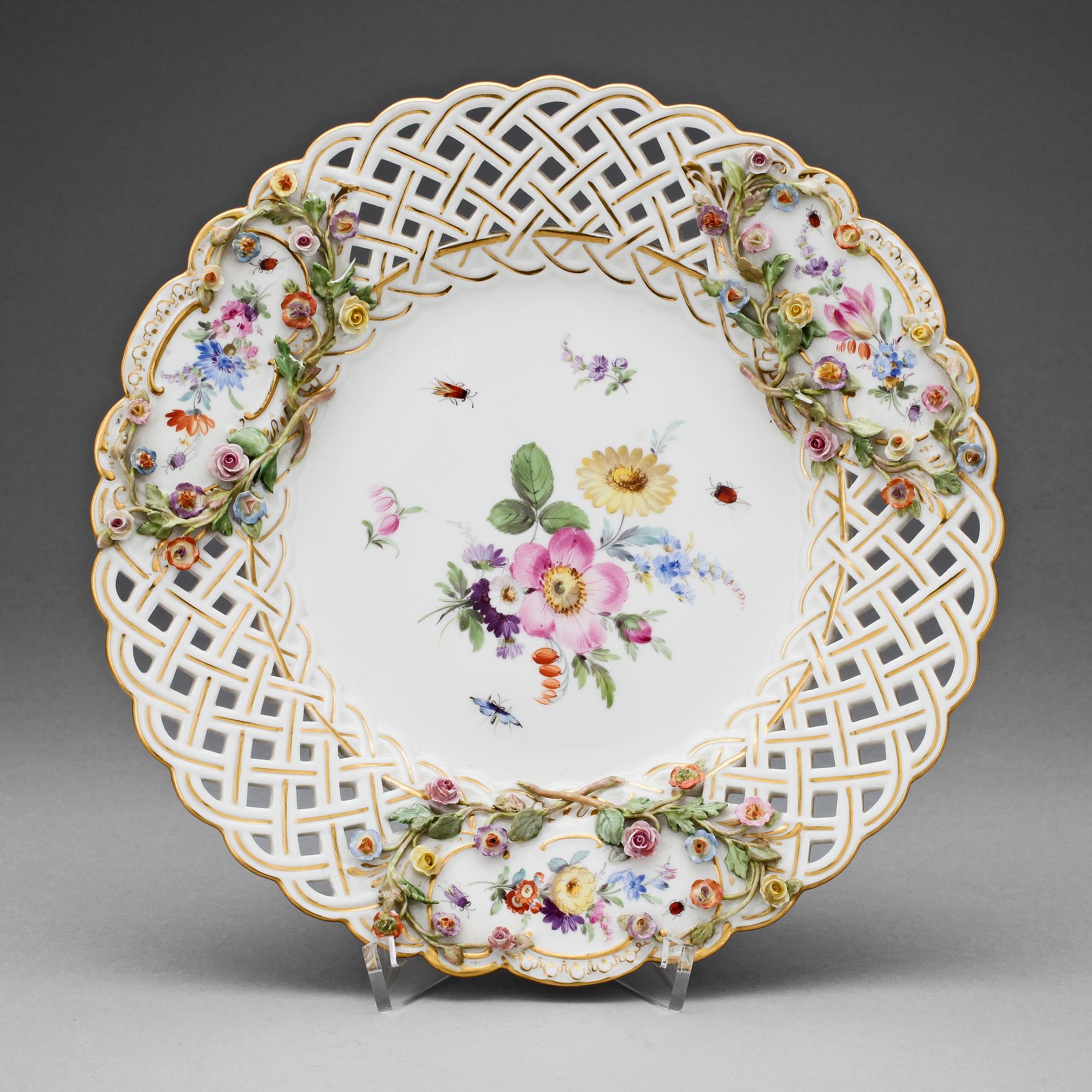 FAT, porslin. Meissen. 1800-talets slut.