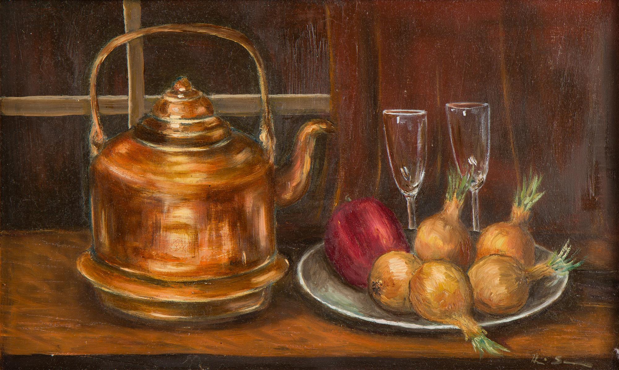 Heli Huotala, ‘Copper pan’.