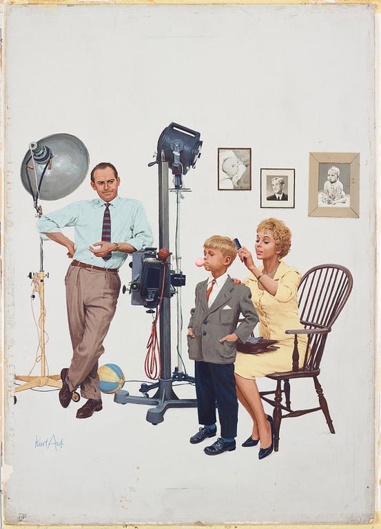 Kurt Ard, 'Child at Photographer'.