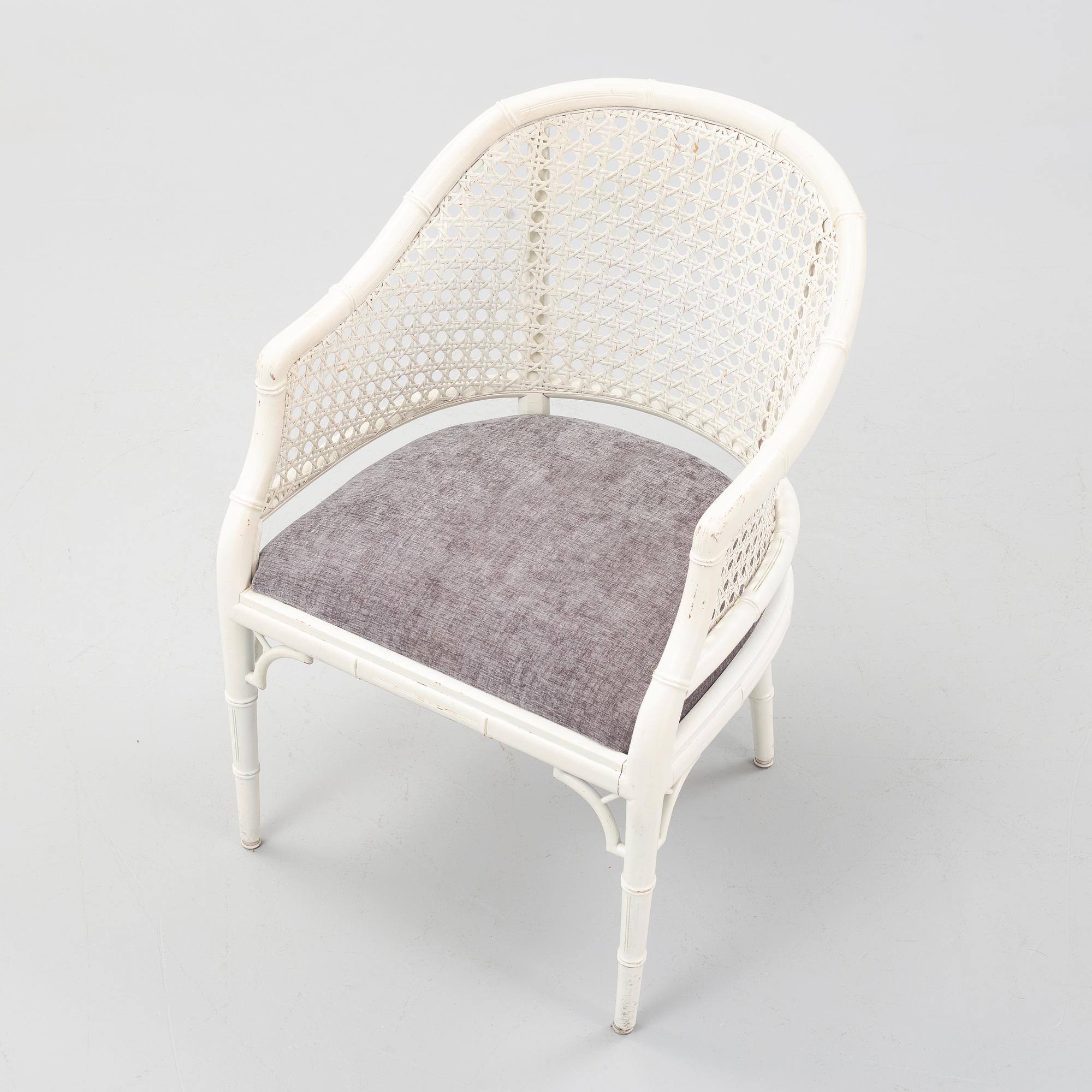 Karmstolar, 4 st, Miranda of Sweden, 1980-tal.