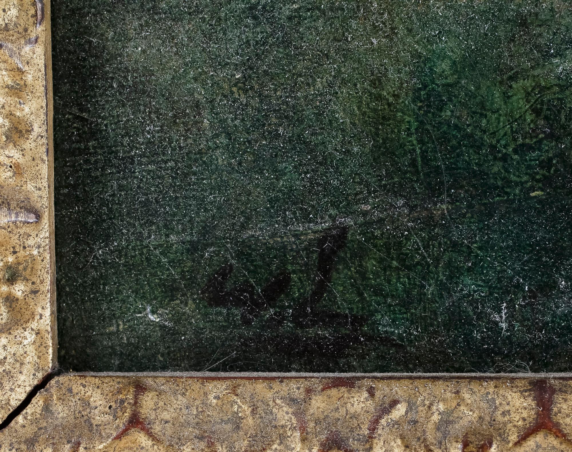EVARISTE VITAL LUMINAIS, tillskriven, olja på duk monogramsignerad E.L.