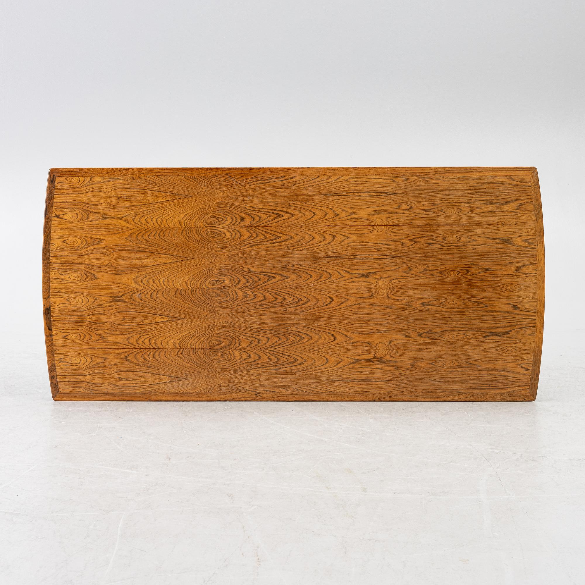 Ole Wanscher, a coffee table, Poul Jeppesens Mobelfabrik, Denmark, 1960s.