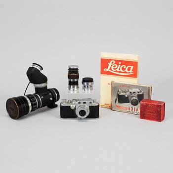 Leica IIIf, "Black Dial", 1951-52, chrome.