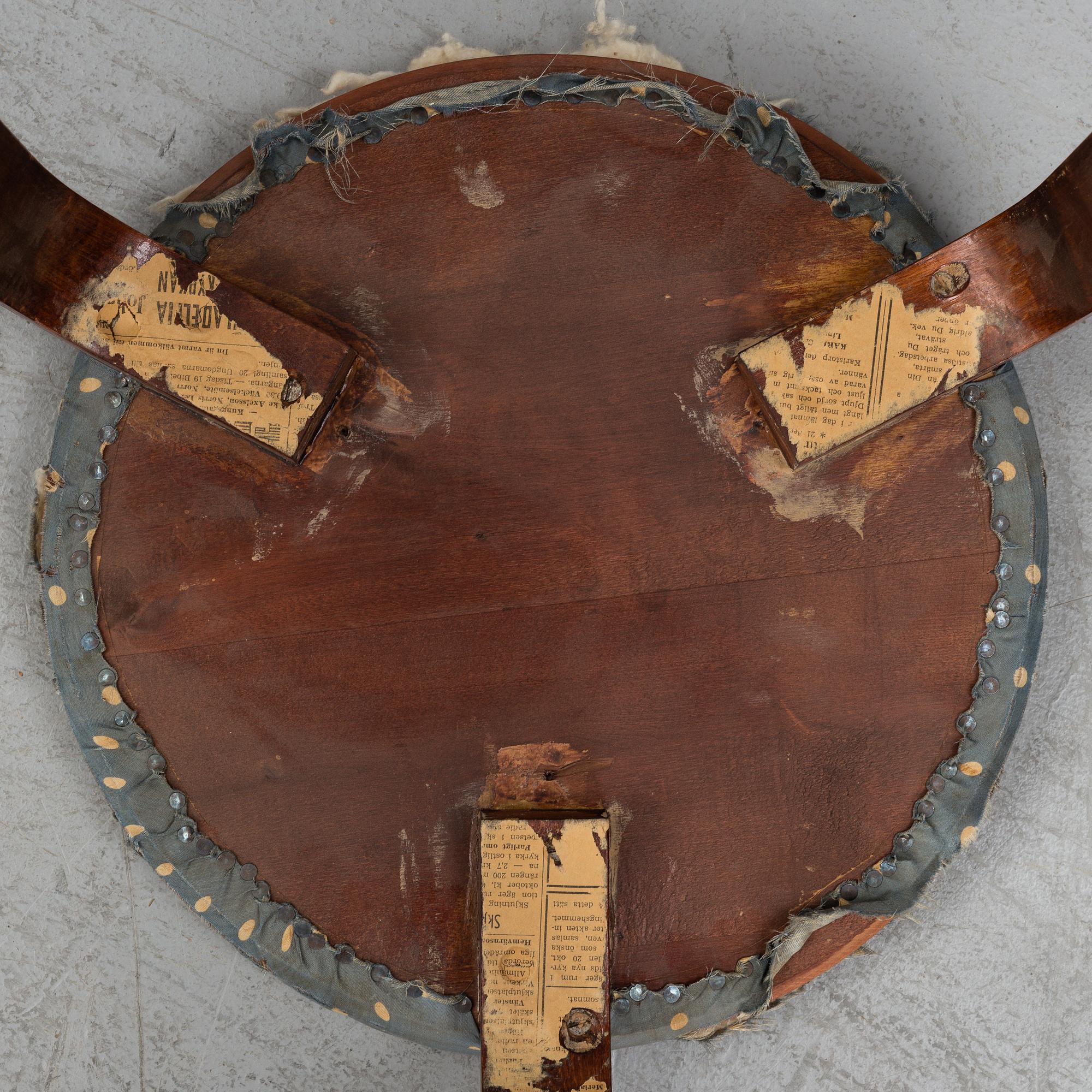 ALVAR AALTO, four stools, Artek, Finland, 1930/40-tal.