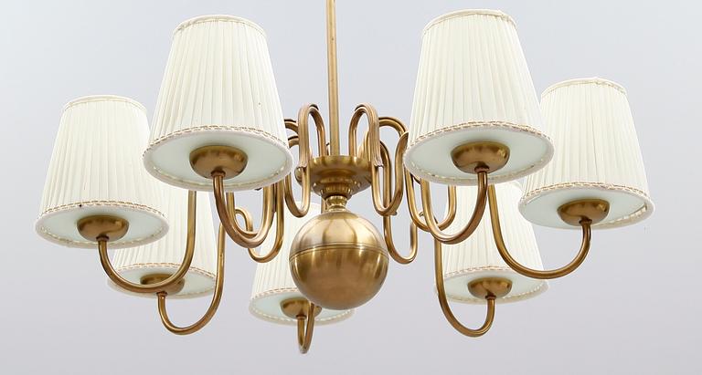 TAKLAMPA, 1900-talets första hälft. Höjd ca 80 cm.