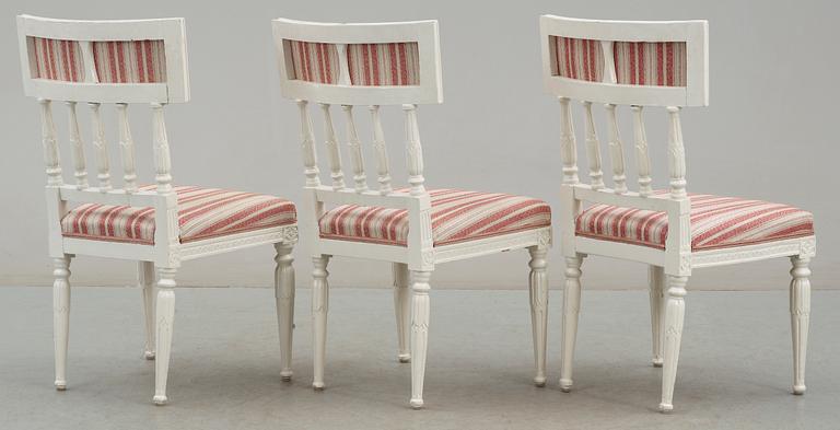 STOLAR, 3st, sengustavianska, Anders Hellman d.ä. (mästare i Stockholm 1761 - 1794).