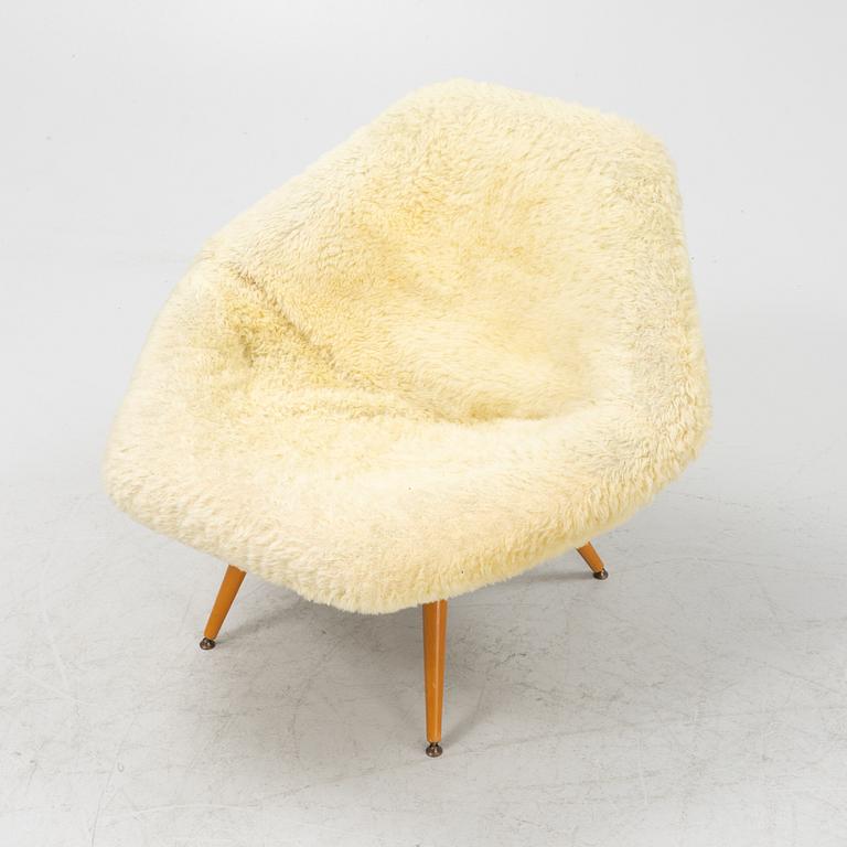 Arne Dahlén, an 'Eva' easy chair, Dahléns Dalums Fåtöljindustri AB, 1960's.