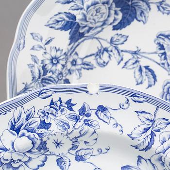 A SET OF 46 PIECES "CLIFTON" DINNER SERVICE BY SPODE FOR LAURA ASHLEY.