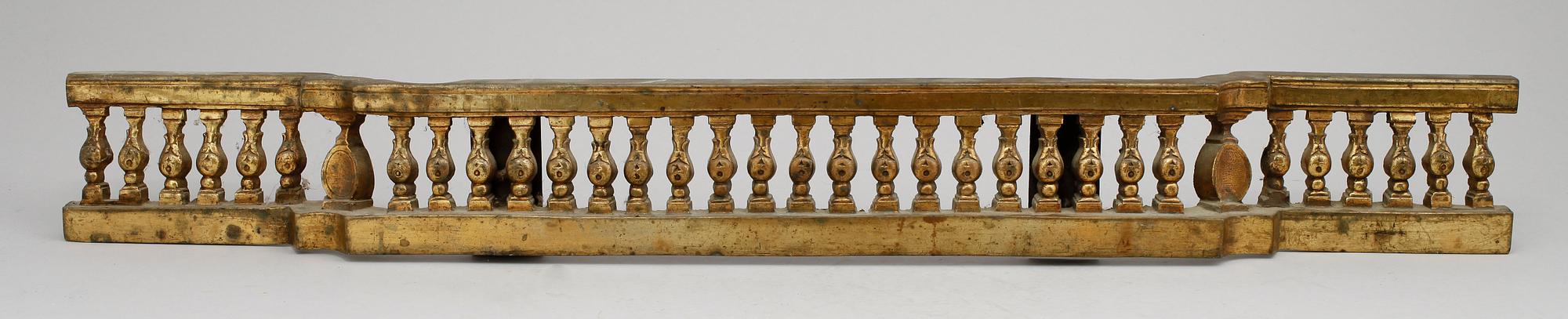 SPISGALLER, mässing, 1800-tal.