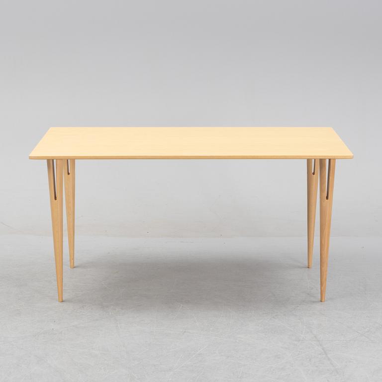 Bruno Mathsson, a birch-veneered dining table from Bruno Mathsson International.