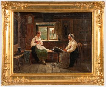 Bengt Nordenberg, kopia efter, olja på duk.