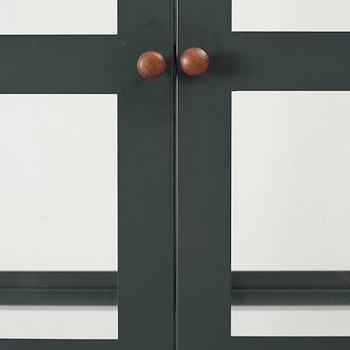 Johanna Lagercrantz, a green lacquered "Parad" cabinet for Lammhults Möbel AB, Sweden, executed in an edition of 55 examples, post 1989.