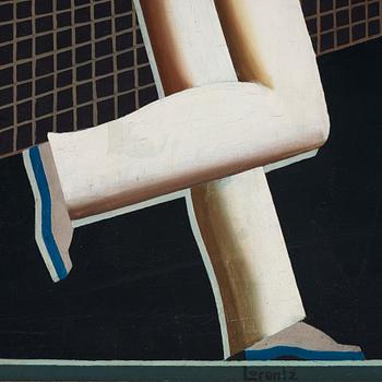 Waldemar Lorentzon, "Tennisspelare" / "The tennis players".