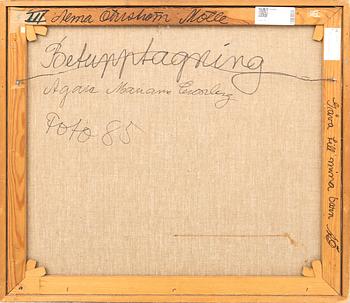 Alma Öhrström, Betupptagning, 1970.