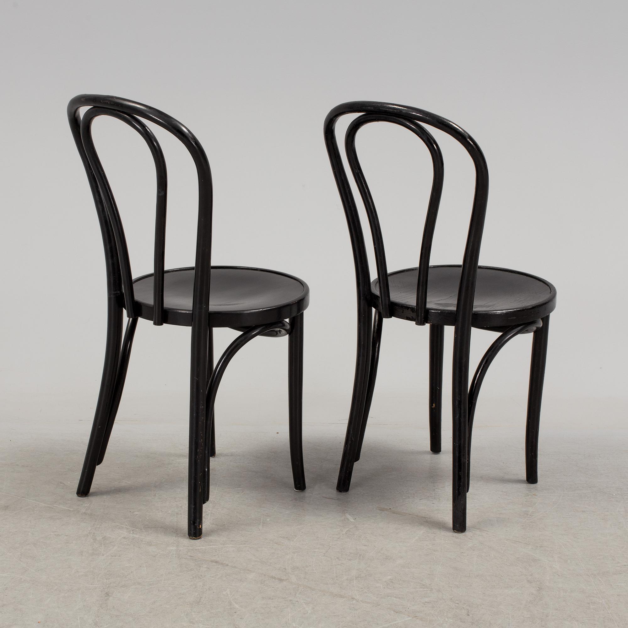 GILLIS LUNDGREN, stolar, 6 st, "Öglan", IKEA, 1970/80-tal.