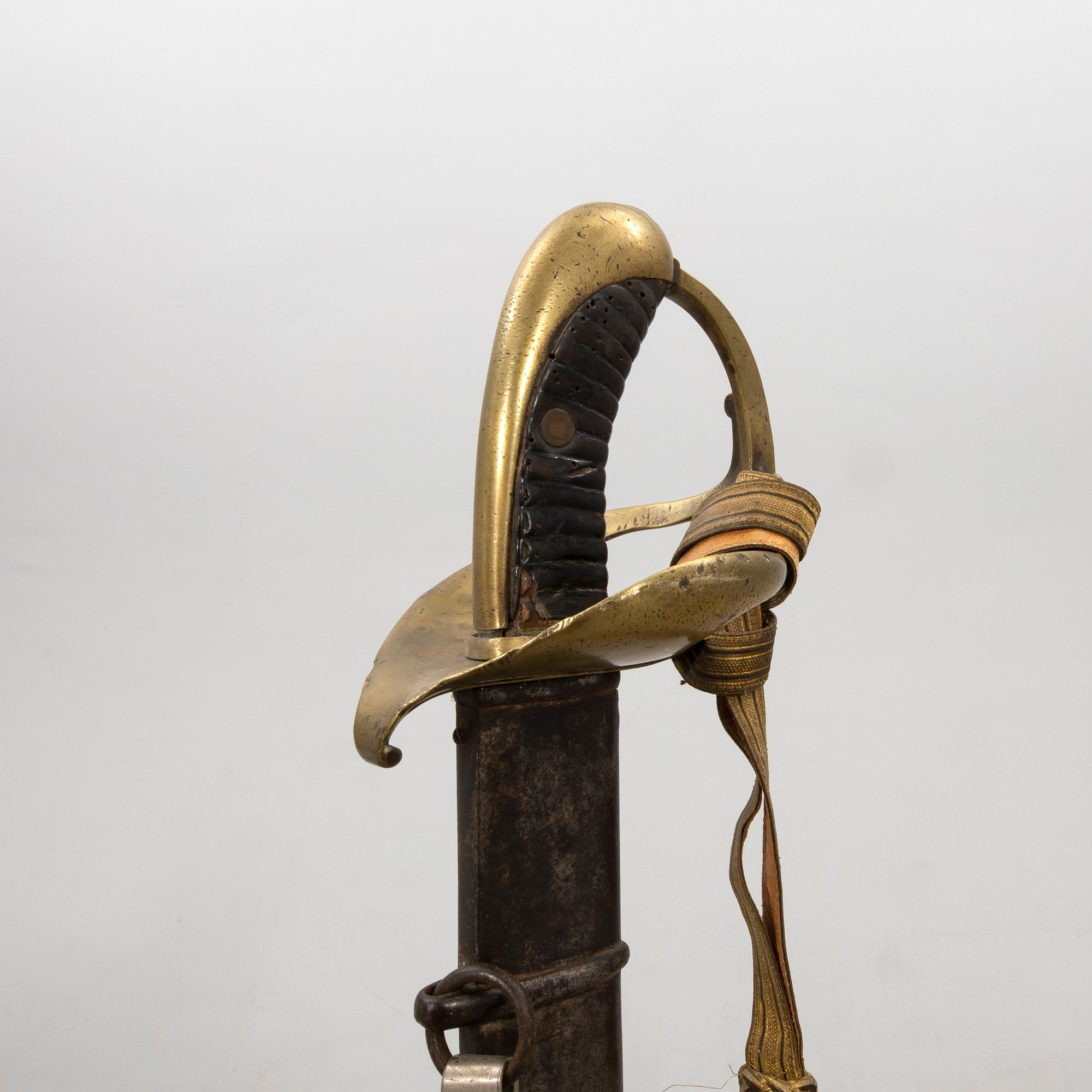 Sabre, m / 1842 for the cavalry, Eskilstuna Jernmanufaktur, 19th century.