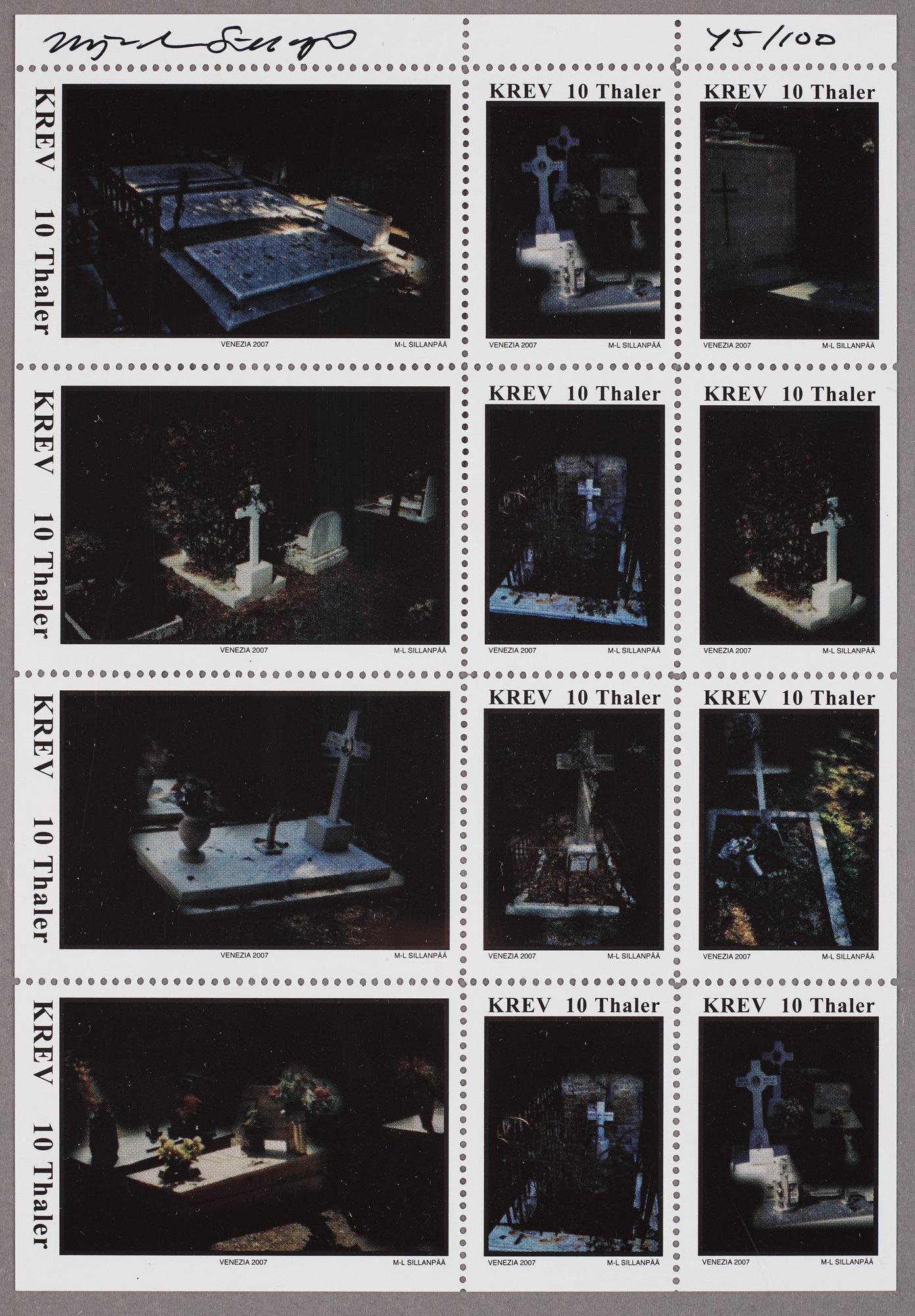 Marja-Leena Sillanpää, Stamps Elga Vargaland, Venice.