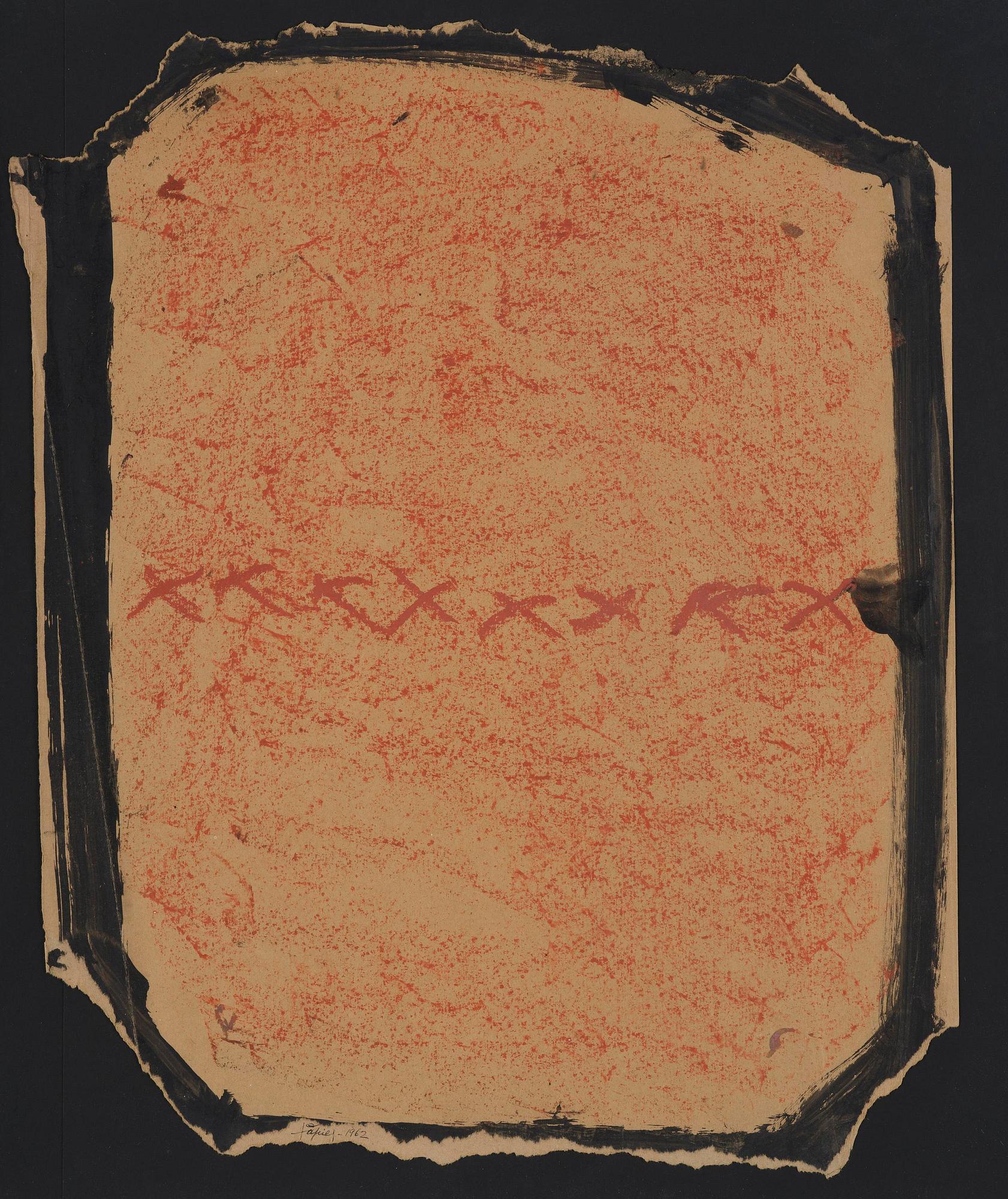 Antoni Tàpies, Untitled.