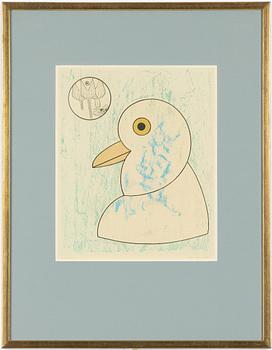 Max Ernst, From "Oiseaux en Peril".