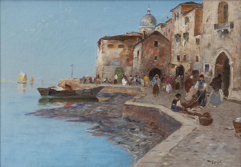 Wilhelm von Gegerfelt, Motif from Venice.