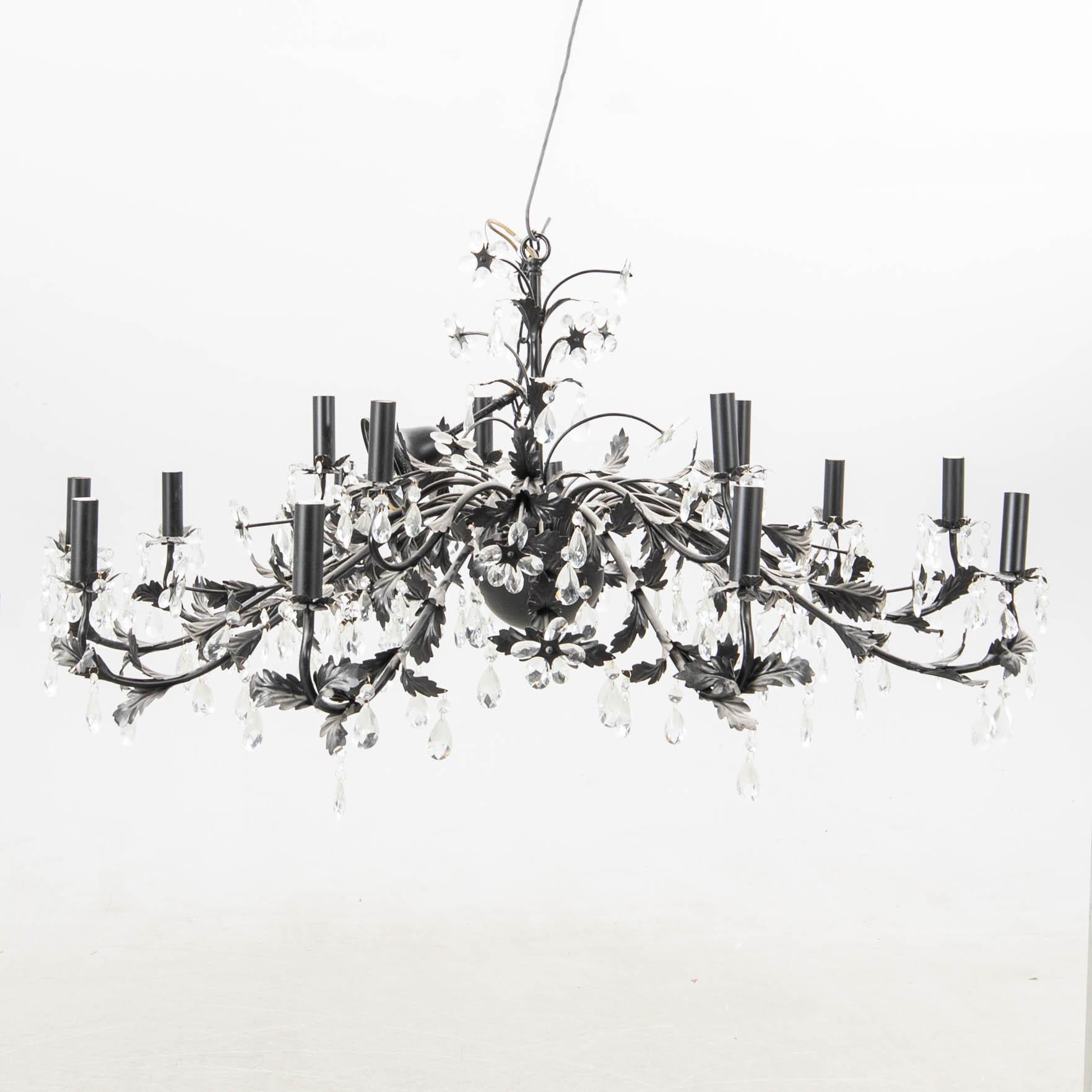 Ceiling lamp Rococo style modern manufacture.