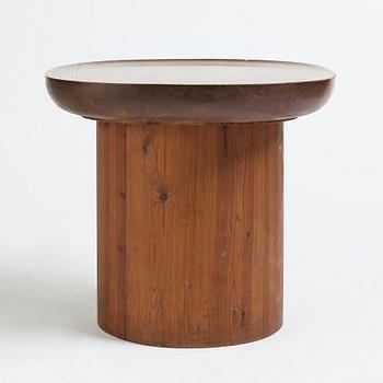 Axel Einar Hjorth, a stained pine 'Utö' table, Nordiska Kompaniet, Sweden 1930s.