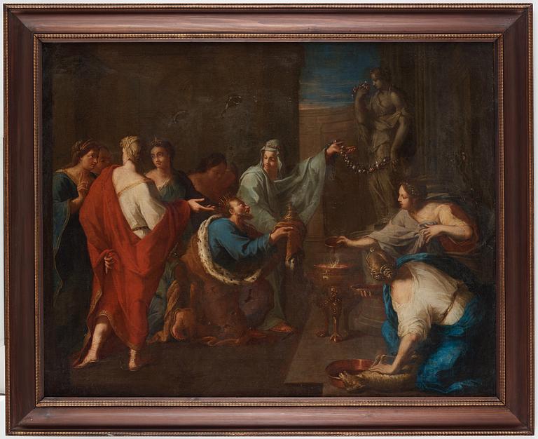 FRENCH ARTIST 18TH CENTURY, King Solomon Sacrificing to the Idols.