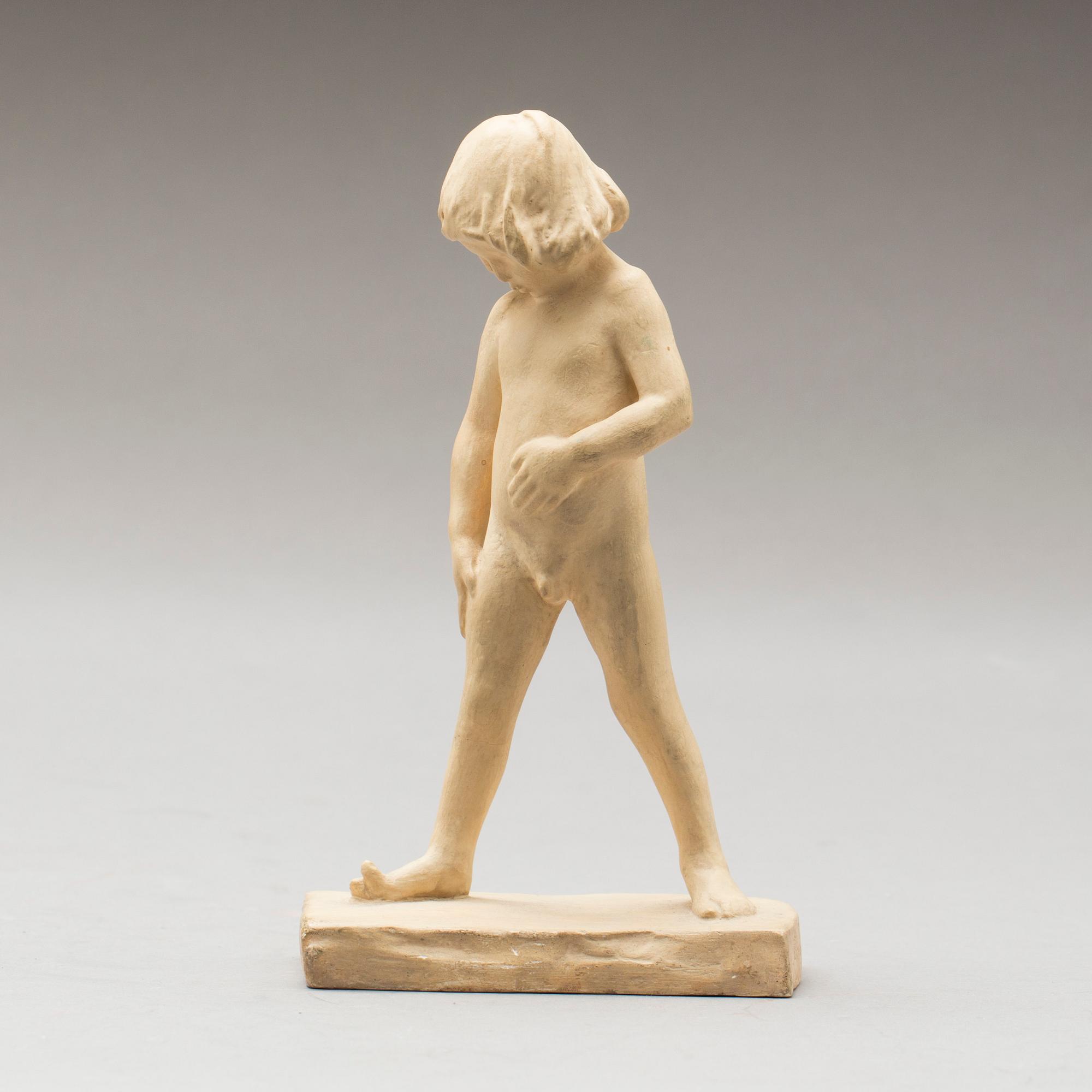 CHRISTIAN ERIKSSON, gips skulptur, utförd 1901.