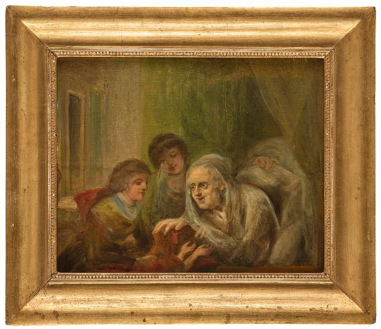 Elias Martin, "En dygdig menniskas sjuksäng".