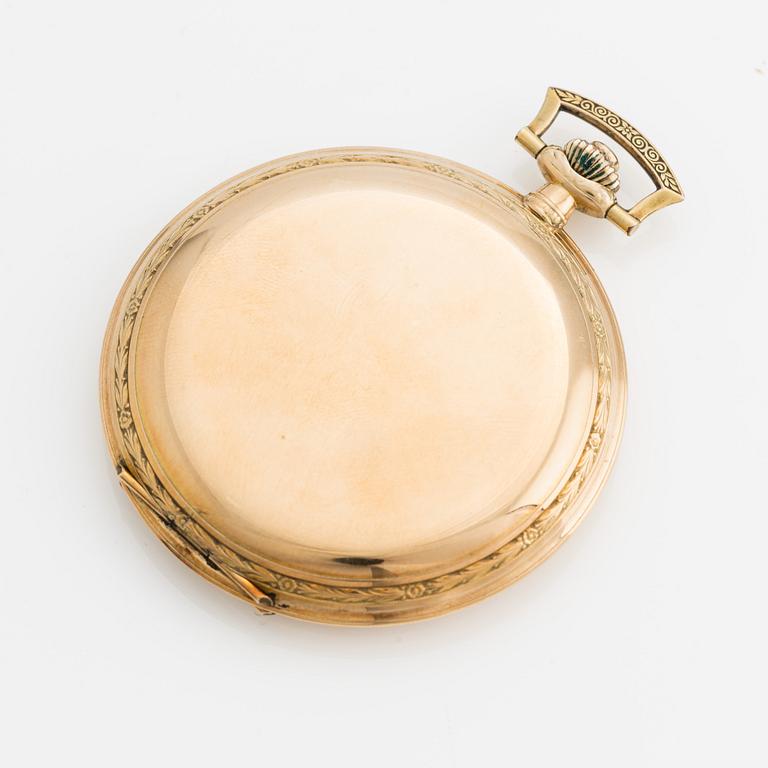 Pocket watch, hunter, 51 mm.