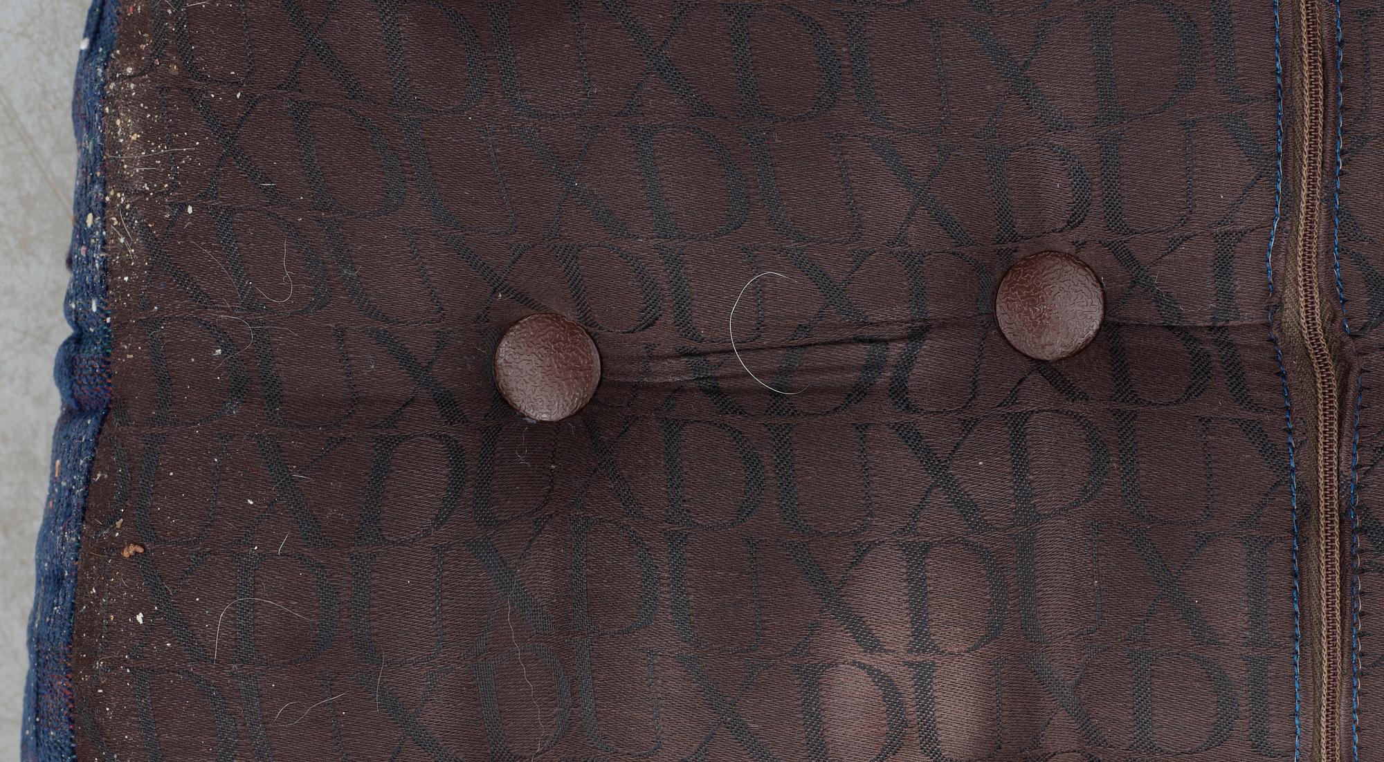 FÅTÖLJ, "Galaxy", Alf Svensson och Yngvar Sandström för Dux Möbler, Malmö. 1970-tal.